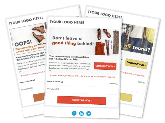 Free Download: Abandoned Cart Email Templates (HTML)